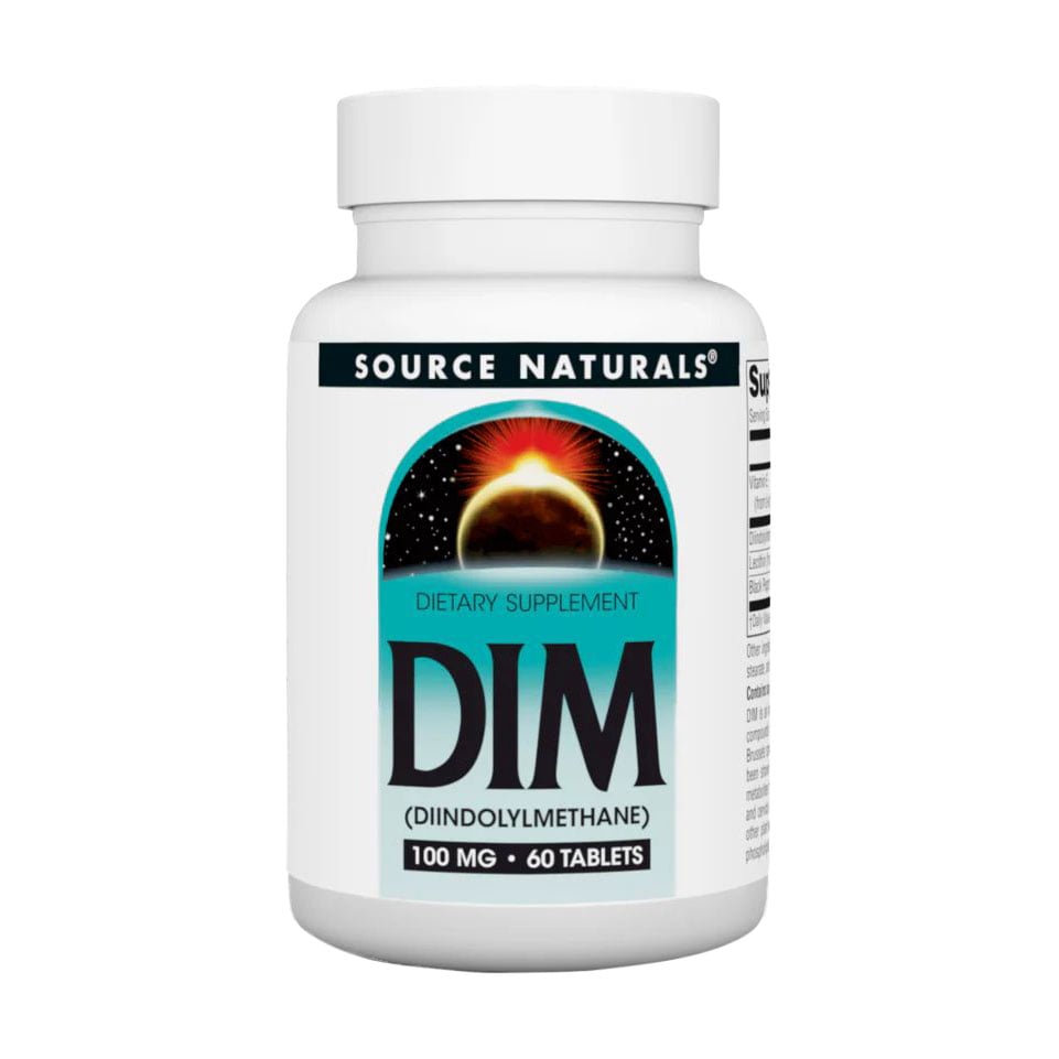 Дііндолілметан Source Naturals DIM Diindolylmethane 100 мг, 60 таблеток
